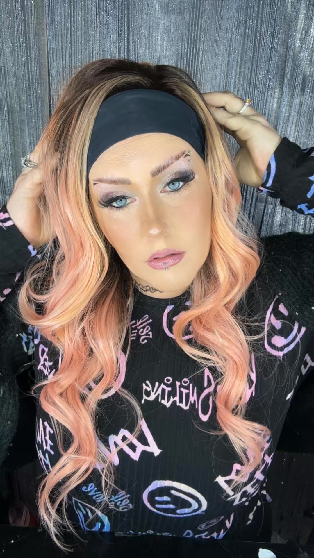 CARKIRA Tracy Headband Wig with Average Cap Unisex Heat Friendly Up to 320°F Natural Looking Soft Smooth Realistic Scalp Hairline