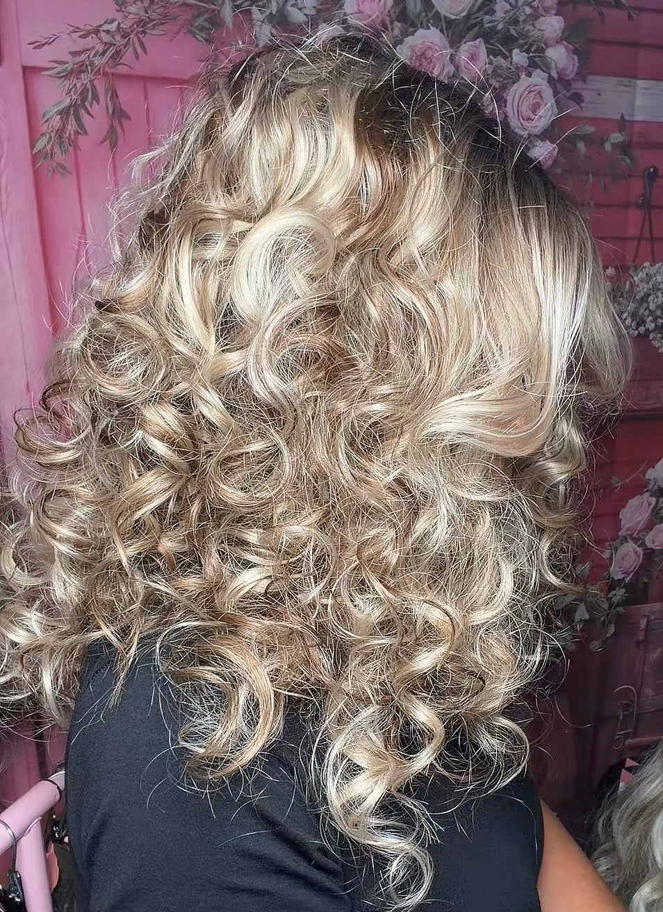 CARKIRA Faith in the Beach Bonfire Blonde 18 Inch 13x4 Luxury Lace Synthetic Wig Glueless Natural Hairline Heat-Friendly