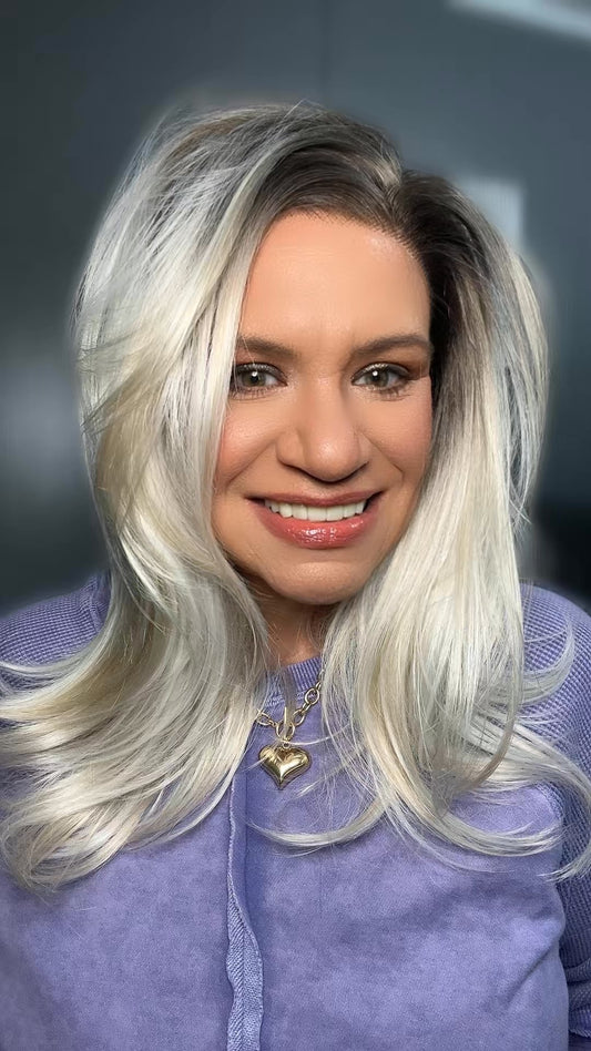 CARKIRA Glory 13x4 Lace Front Wig with Medium Cap Unisex Heat Friendly Up to 320°F Natural Looking Soft Smooth Realistic Scalp Hairline